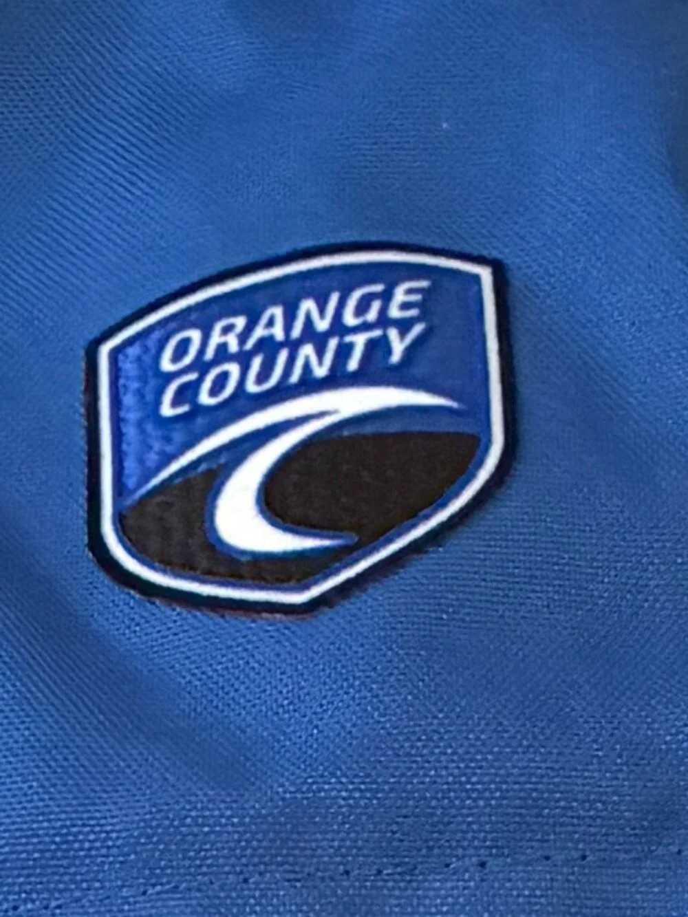 Nike Academy Team Soccer Backpack Blue Black Orange County Club Player #5